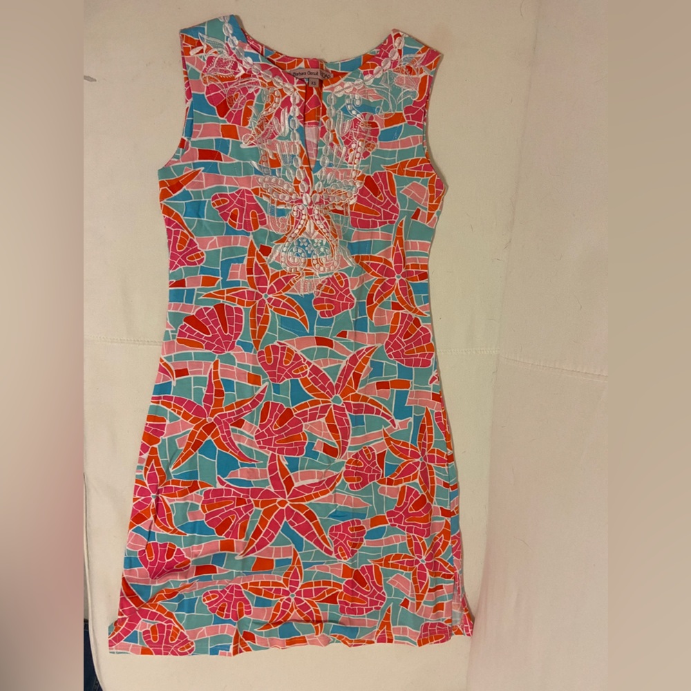 Barbara Gerwit Vintage Patterned Dress